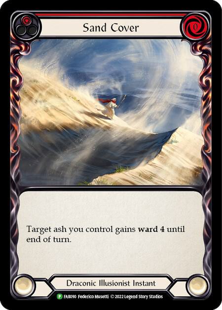 Sand Cover (Red) - FAB090 card image