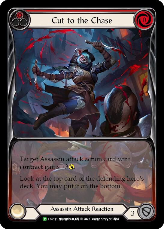 Cut to the Chase (Red) - LGS113 card image