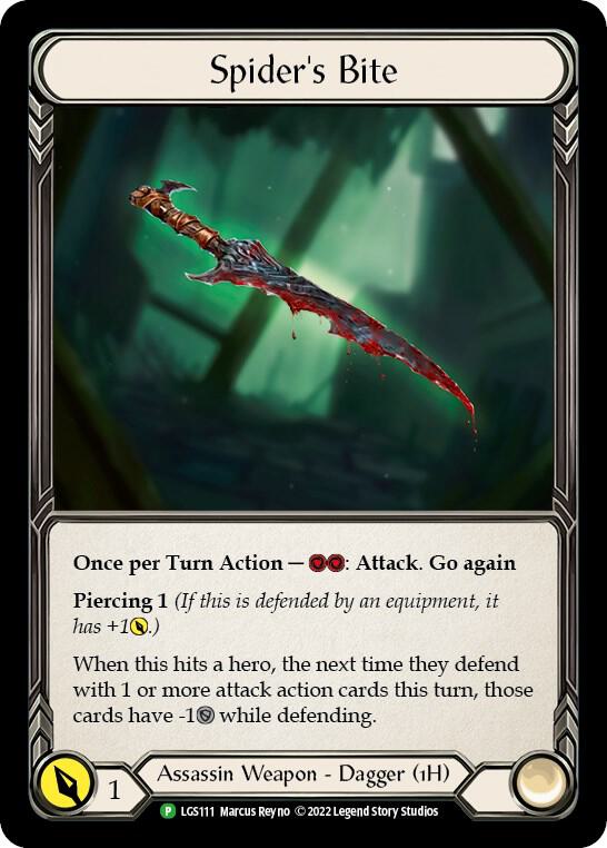Spider's Bite - LGS111 card image