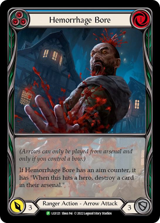 Hemorrhage Bore (Blue) - LGS121 card image