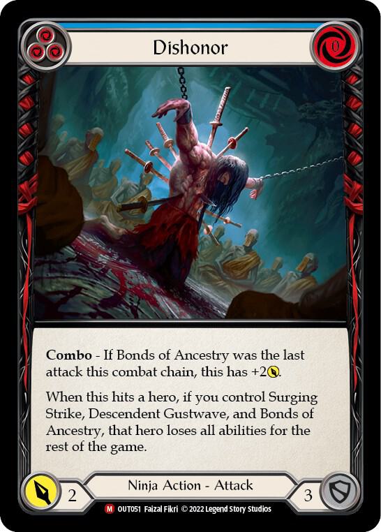 Dishonor card image