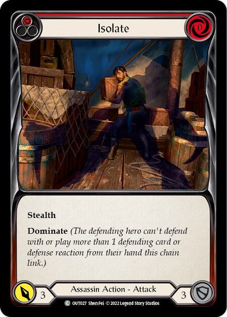 Isolate (Red) card image