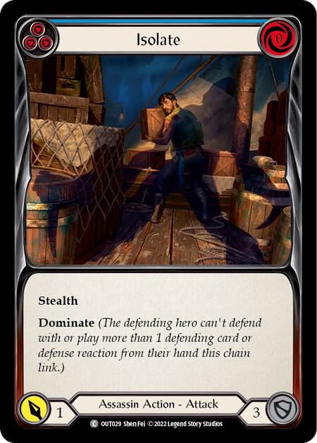 Isolate (Blue) card image