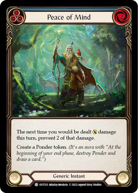 Peace of Mind (Blue) card image