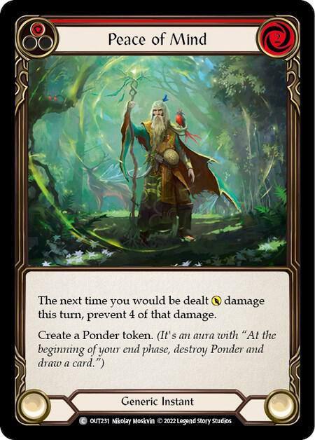 Peace of Mind (Red) card image