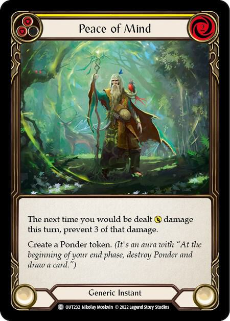 Peace of Mind (Yellow) card image
