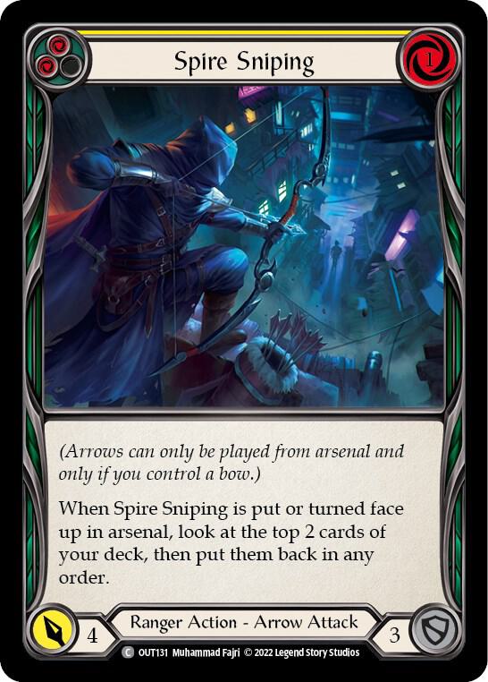 Spire Sniping (Yellow) card image