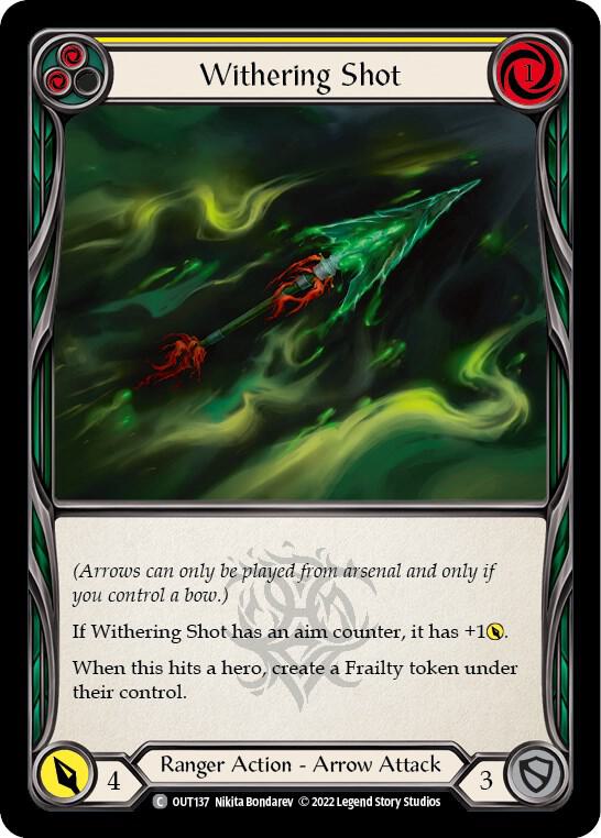 Withering Shot (Yellow) card image