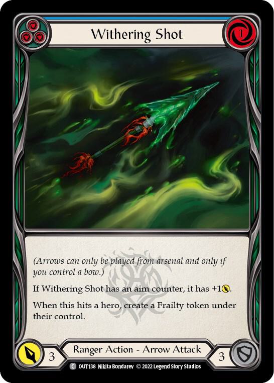 Withering Shot (Blue) card image