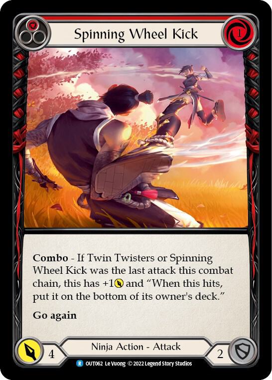 Spinning Wheel Kick (Red) card image
