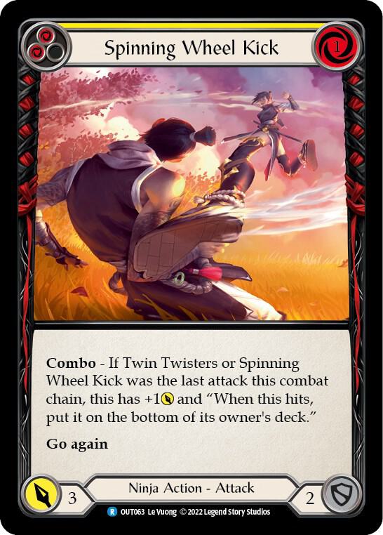 Spinning Wheel Kick (Yellow) card image