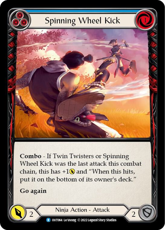 Spinning Wheel Kick (Blue) card image