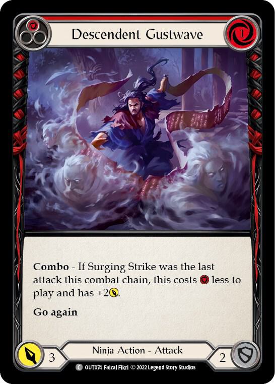 Descendent Gustwave (Red) card image