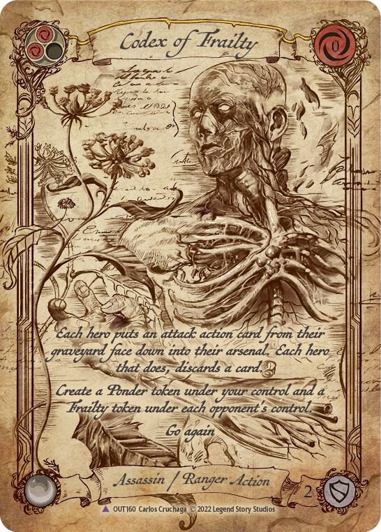 Codex of Frailty (Marvel) card image