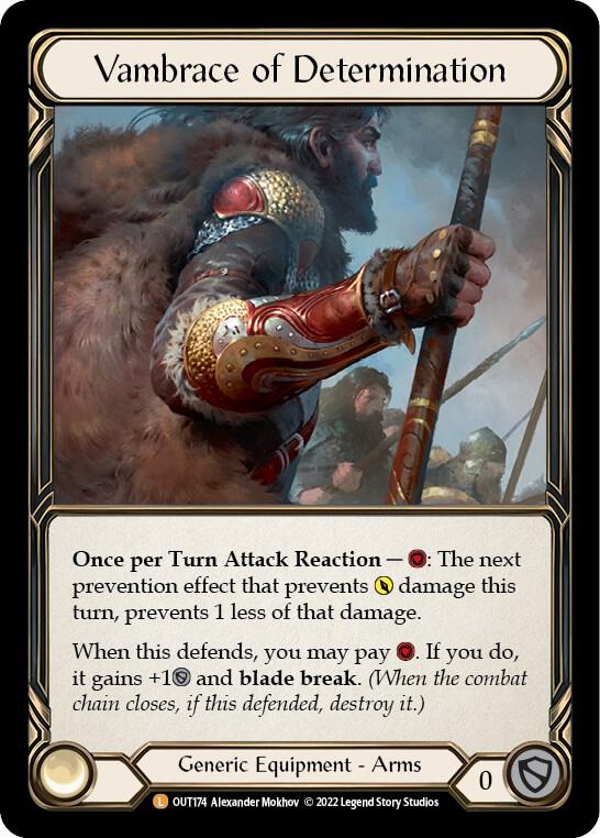 Vambrace of Determination card image
