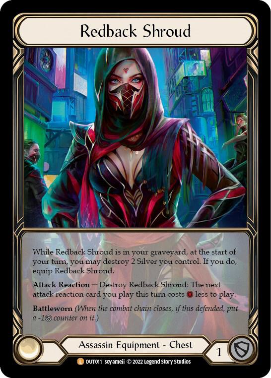 Redback Shroud (Extended Art) card image