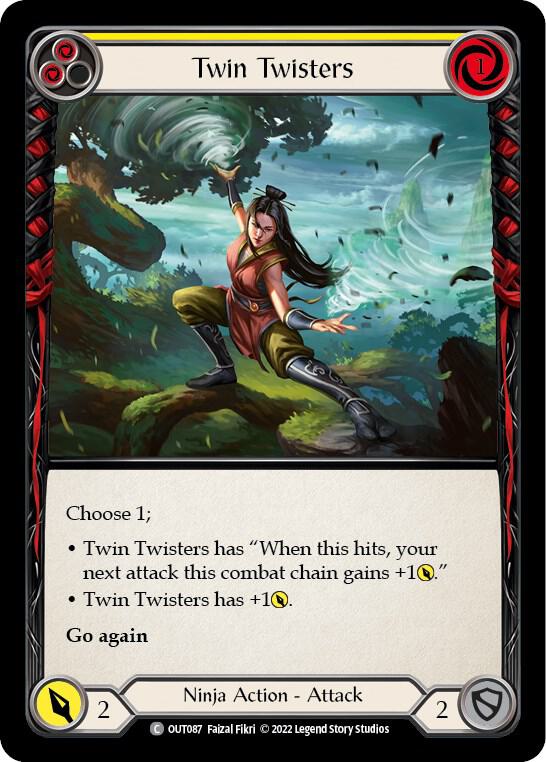 Twin Twisters (Yellow) card image