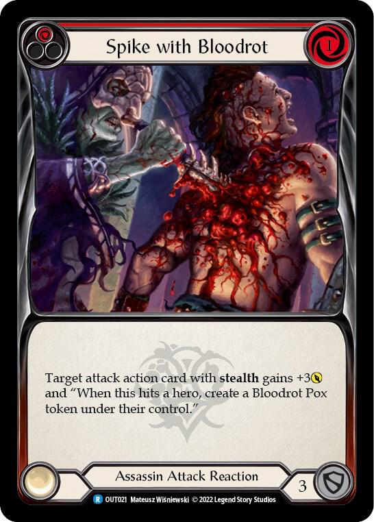 Spike with Bloodrot (Red) card image
