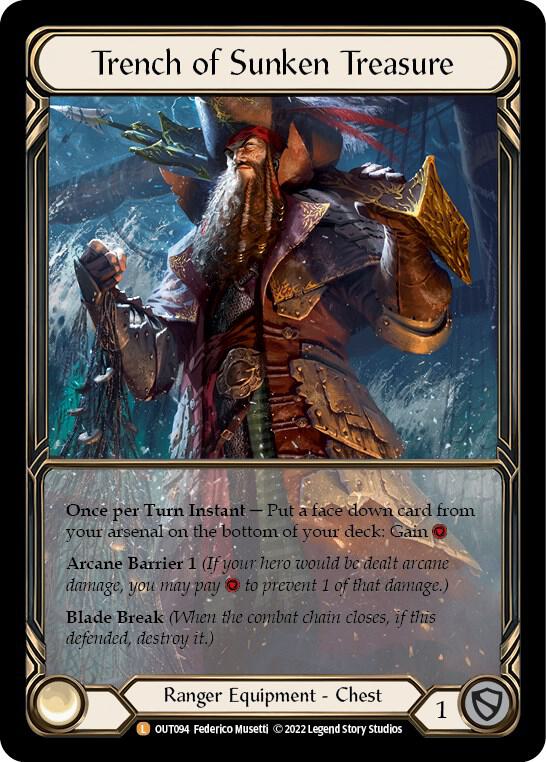 Trench of Sunken Treasure (Extended Art) card image