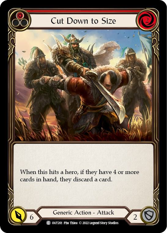 Cut Down to Size (Red) card image