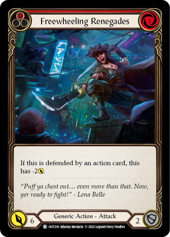 Freewheeling Renegades (Red) card image