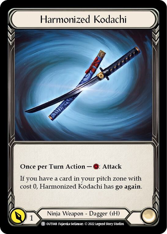 Harmonized Kodachi card image