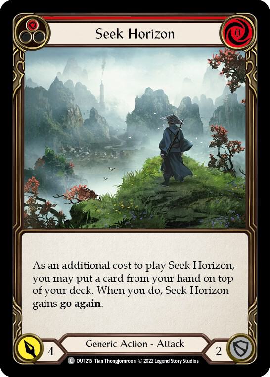 Seek Horizon (Red) card image