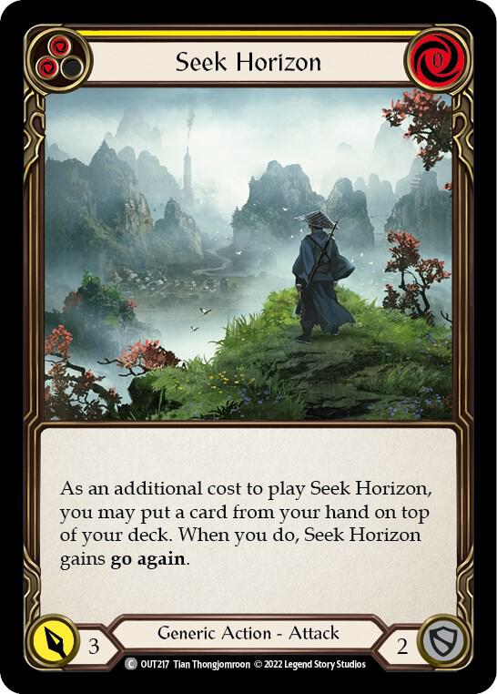 Seek Horizon (Yellow) card image