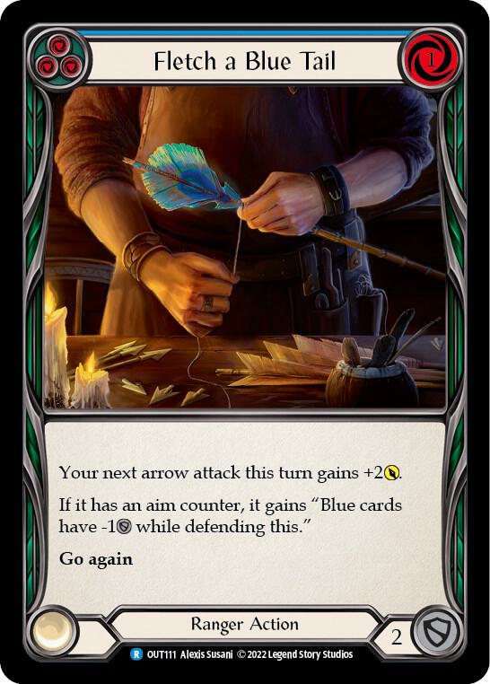Fletch a Blue Tail (Blue) card image
