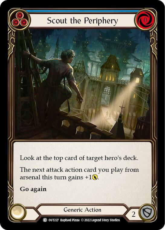 Scout the Periphery (Blue) card image
