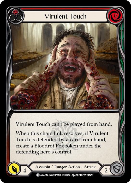 Virulent Touch (Red) card image