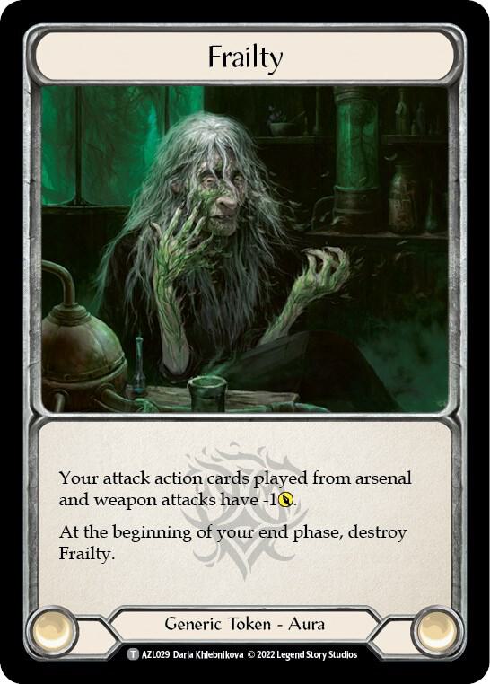 Frailty card image