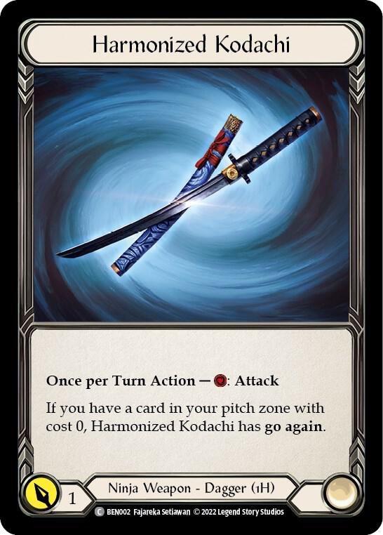 Harmonized Kodachi card image