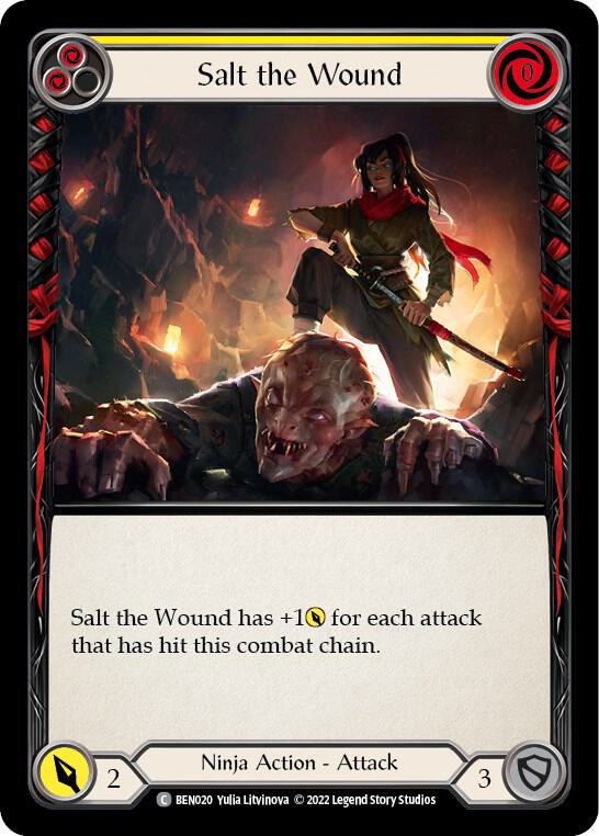 Salt the Wound (Yellow) card image