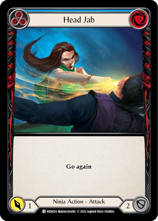 Head Jab (Blue) card image