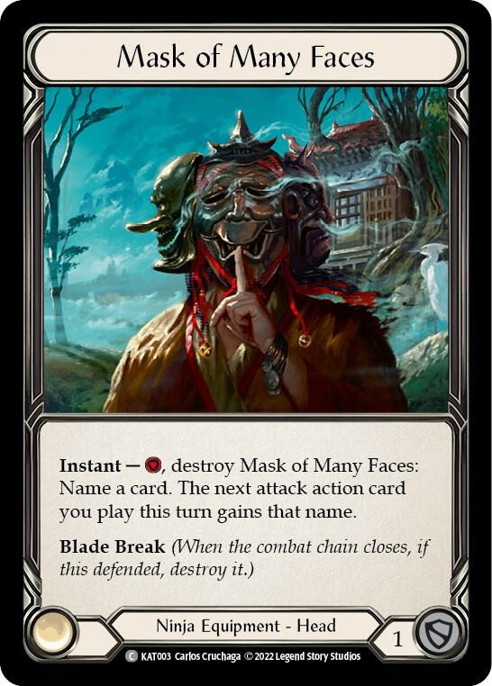 Mask of Many Faces card image