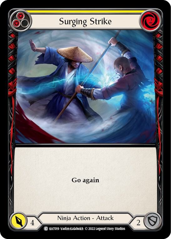 Surging Strike (Yellow) card image