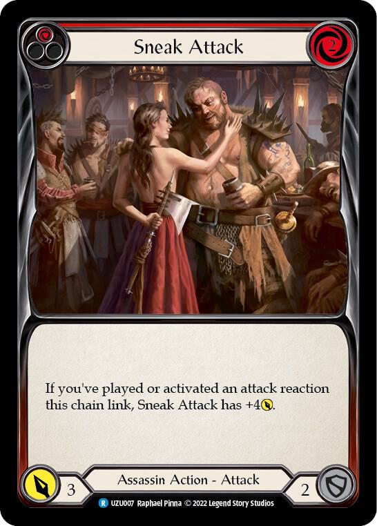 Sneak Attack (Red) card image