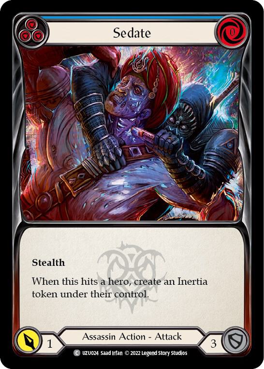 Sedate (Blue) card image