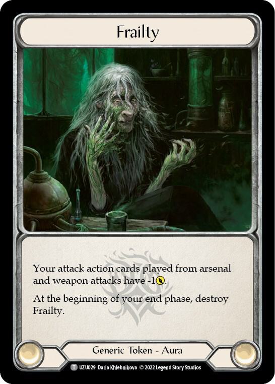 Frailty card image