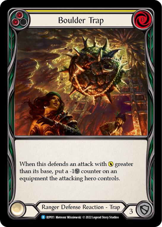 Boulder Trap (Yellow) card image