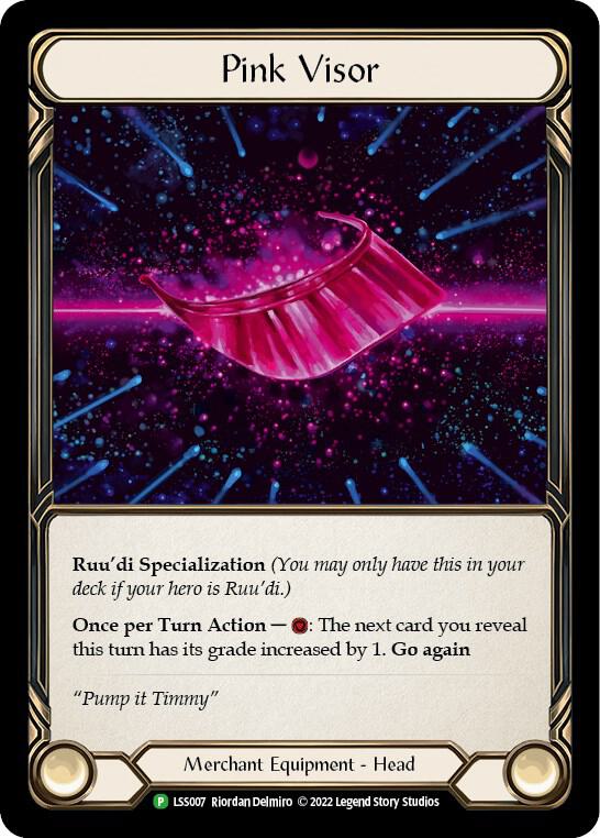 Pink Visor - LSS007 card image
