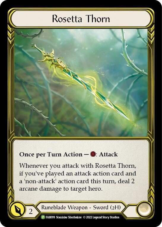 Rosetta Thorn (Golden) - FAB099 card image