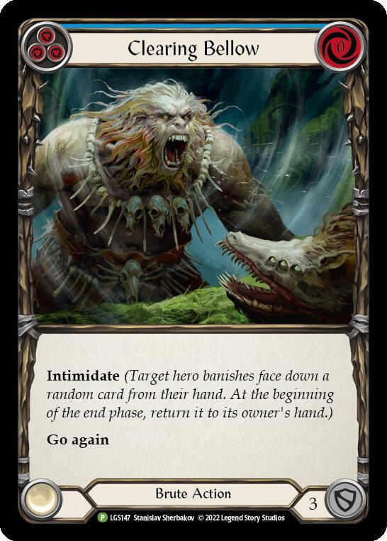 Clearing Bellow - LGS147 card image