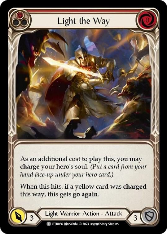 Light the Way (Red) card image