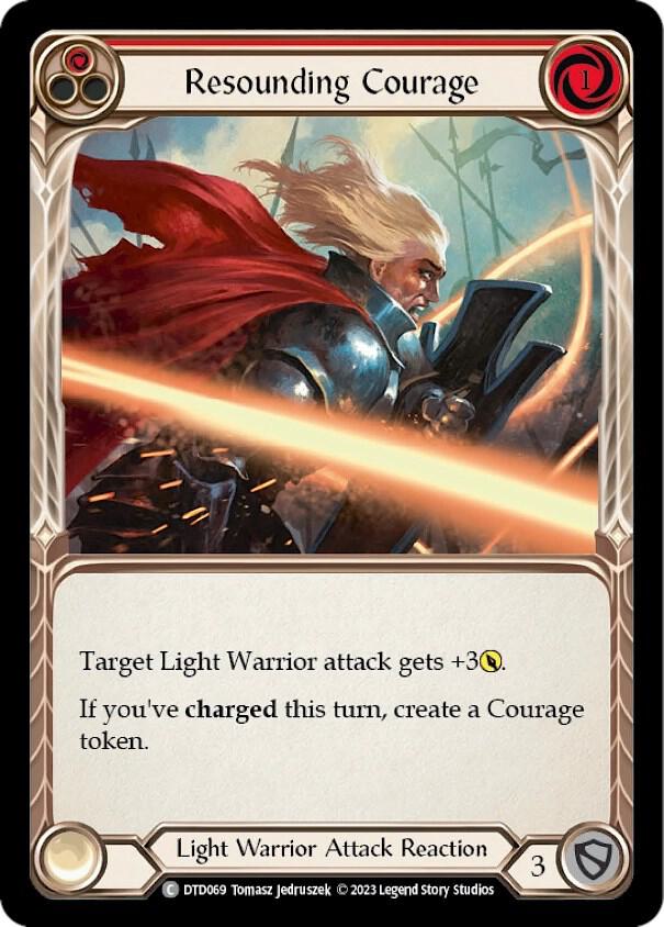 Resounding Courage (Red) card image