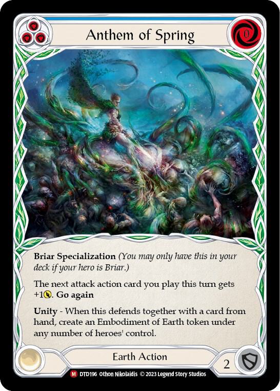Anthem of Spring card image