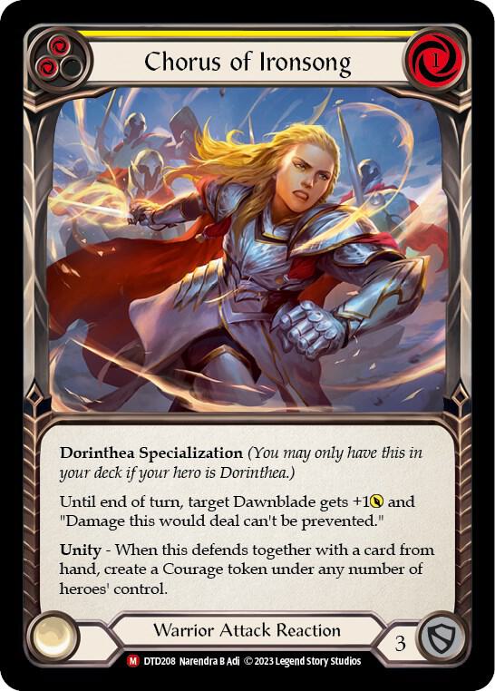 Chorus of Ironsong card image