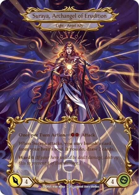 Figment of Erudition // Suraya, Archangel of Erudition (Marvel) card image