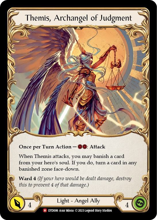 Figment of Judgment // Themis, Archangel of Judgment card image